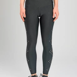 Active Fit Black Laser Cut Legging Leggings