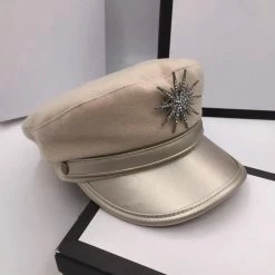 Jessica Bara Petra Rhinestone Star Conductor Hat