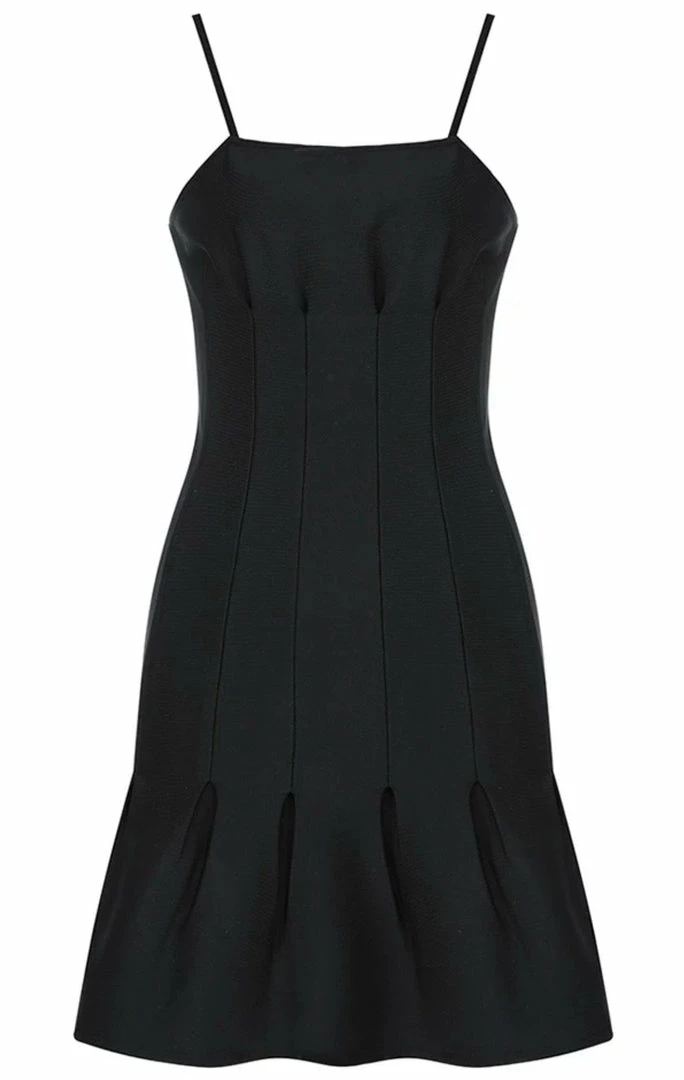 Jessica Bara Annalise Ruffle Bandage Mini Dress Summer Lovin'