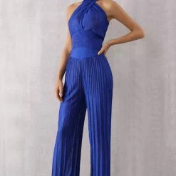 Birthday Suit Jessica Bara Karina Halter Wide Leg Jumpsuit
