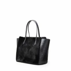 Meredith Ray Faux Fur Ostrich Tote Reve Doll Essentials