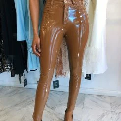 Jessica Bara Stan Latex Pants Influencer Style