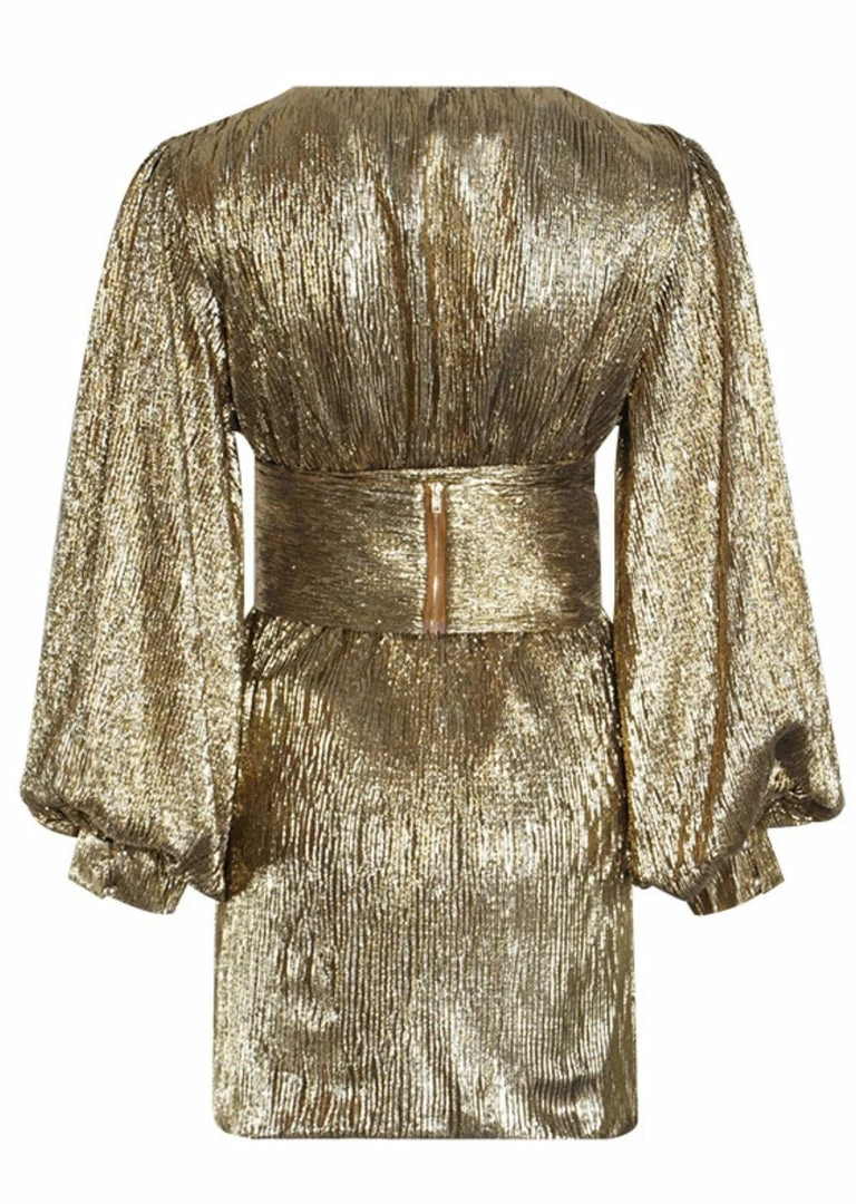 Birthday Suit Jessica Bara Thorin Long Sleeve Sequin Mini Dress
