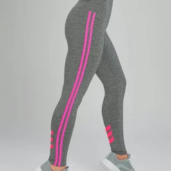 Active Fit Influence Neon Pink Chevron Legging