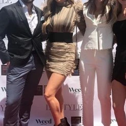 Jessica Bara Keke Lace Long Sleeve Dress