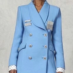 Jessica Bara Dori Blazer Jacket Dress