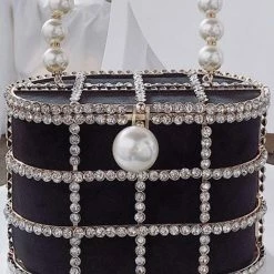 Jessica Bara Tammy Pearl And Diamond Clutch
