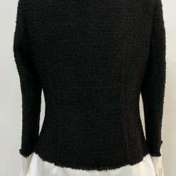 The 9-5 Shop Jessica Bara Cassandra Satin And Wool Collared Shirt