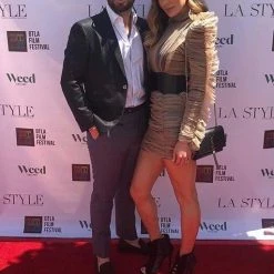 Influencer Style Jessica Bara Keke Lace Long Sleeve Dress