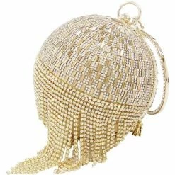 Jessica Bara Pippa Diamond Tassel Clutch The Event Shop