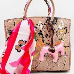 Anca Barbu One Of A Kind Custom Graffiti Handbag
