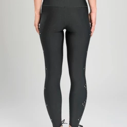 Active Fit Black Laser Cut Legging Leggings