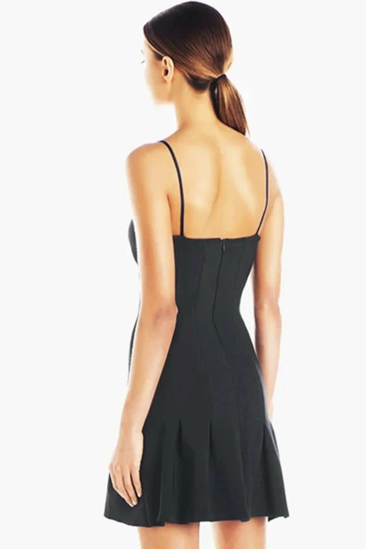 Jessica Bara Annalise Ruffle Bandage Mini Dress Summer Lovin'