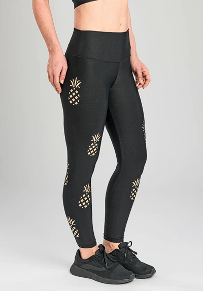 Active Fit Pineapple Leggings
