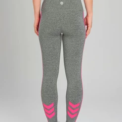 Active Fit Influence Neon Pink Chevron Legging