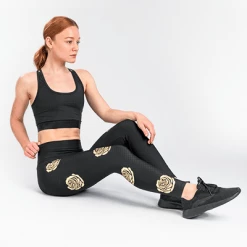 Active Fit Roses Leggings