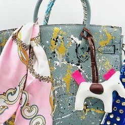 Anca Barbu One Of A Kind Custom Graffiti Handbag