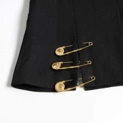 Jessica Bara Gia Metal Pin Blazer