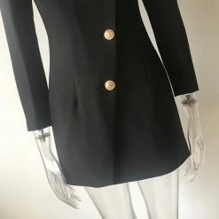 Jessica Bara Ensley Long Sleeve Blazer Mini Dress