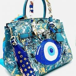 Reve Doll Essentials Anca Barbu One Of A Kind Custom Graffiti Handbag