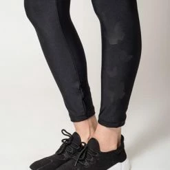 Active Fit Black Butterflies Legging