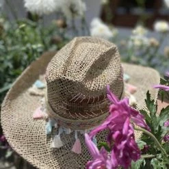 JESSICA BARA HAND MADE STRAW HAT