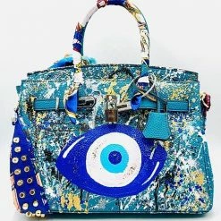 Reve Doll Essentials Anca Barbu One Of A Kind Custom Graffiti Handbag
