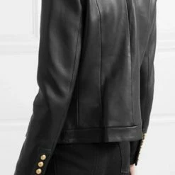 Jessica Bara Clara PU Leather Jacket Reve Doll Essentials