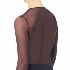 Reve Doll Essentials Commando Chic Mesh Long Sleeve Top