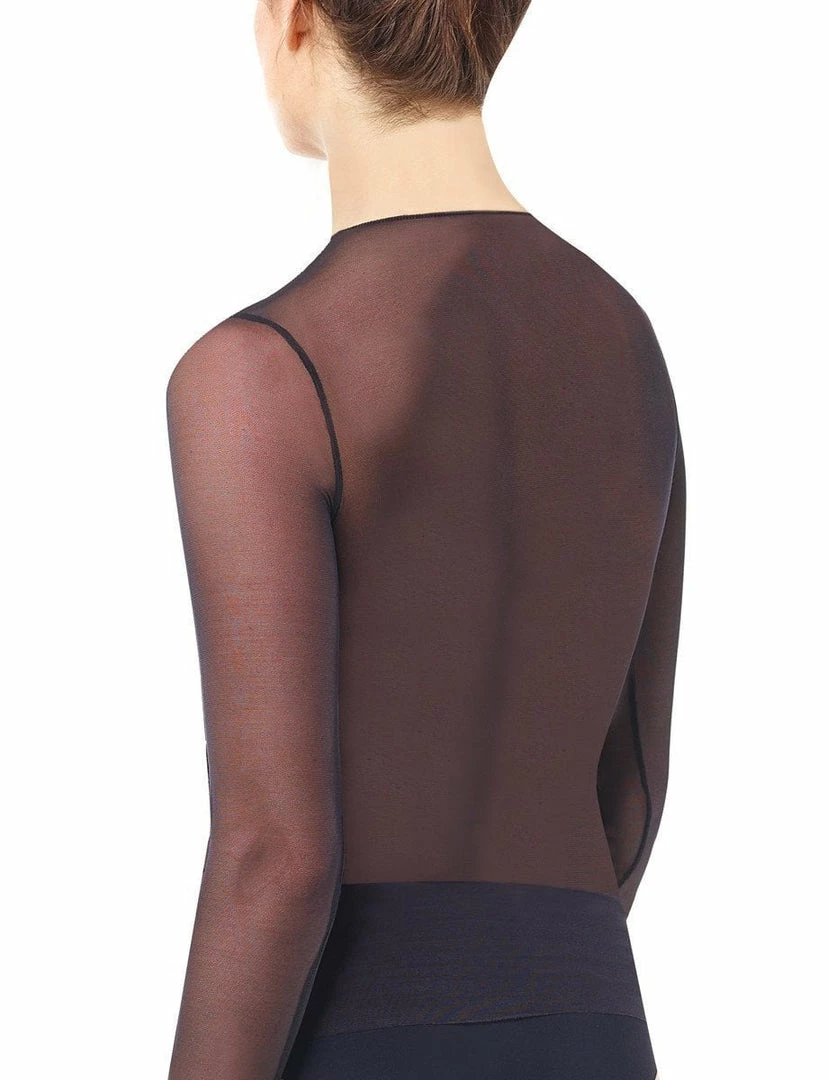 Reve Doll Essentials Commando Chic Mesh Long Sleeve Top