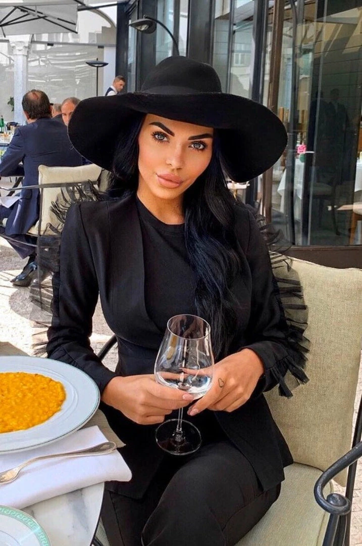 Influencer Style Jessica Bara Vance Mesh Ruffle Sleeve Blazer And Short Set