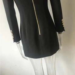 Jessica Bara Ensley Long Sleeve Blazer Mini Dress