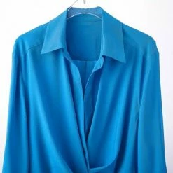 Jessica Bara Serenity Irregular V Neck Mini Dress Dresses