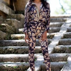 Tops Cioccolato Eliya Donatela Two Piece Set