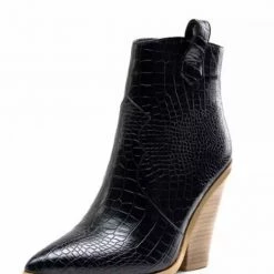 Reve Doll Essentials Jessica Bara Fraser Chunky Ankle Bootie