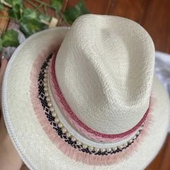 Summer Lovin' Jessica Bara Hand Made Straw Hat