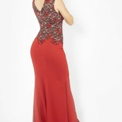 Baccio Couture Baccio Amanda Crystal Embellished Gown The Event Shop