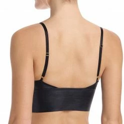 Reve Doll Essentials Commando Faux Leather Long Line Bralette