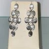 The Event Shop Jessica Bara Jasmine Silver Plated Dangle Earrings