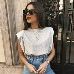 Reve Doll Essentials Jessica Bara Kader Muscle Tank