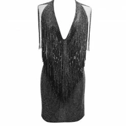 Jessica Bara Riri Crystal Fringe Two Piece Set Best Sellers