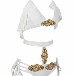Jessica Bara Versailles Gemstone Bikini Poolside Essentials