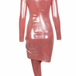 Jessica Bara Bound 2 V-Neck Draped Bodycon Dress