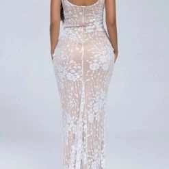 Jessica Bara Whyte Sequin Gown