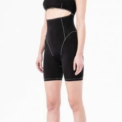 Jessica Bara Famous Knit Cut Out Romper Influencer Style