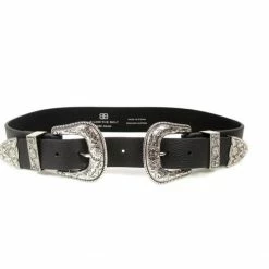 B-Low The Belt Bri Bri Gunmetal Buckle Belt