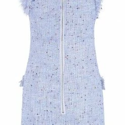 Jessica Bara Francene Lace Tweed Button Dress Summer Lovin'