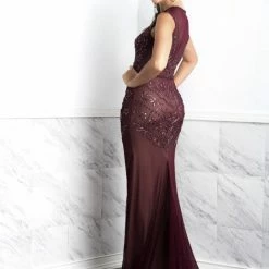 Baccio Couture Dresses Baccio Zair Painted Long Dress