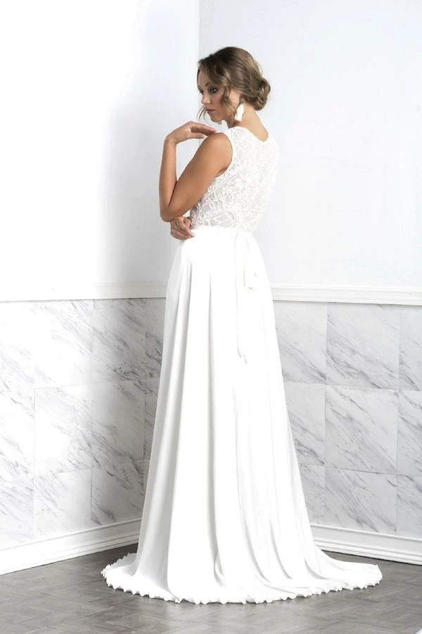 Baccio Couture Dresses Baccio Isabel Silk Skirt