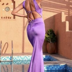 Jessica Bara Payton Midriff Cut Out Maxi Dress Dresses